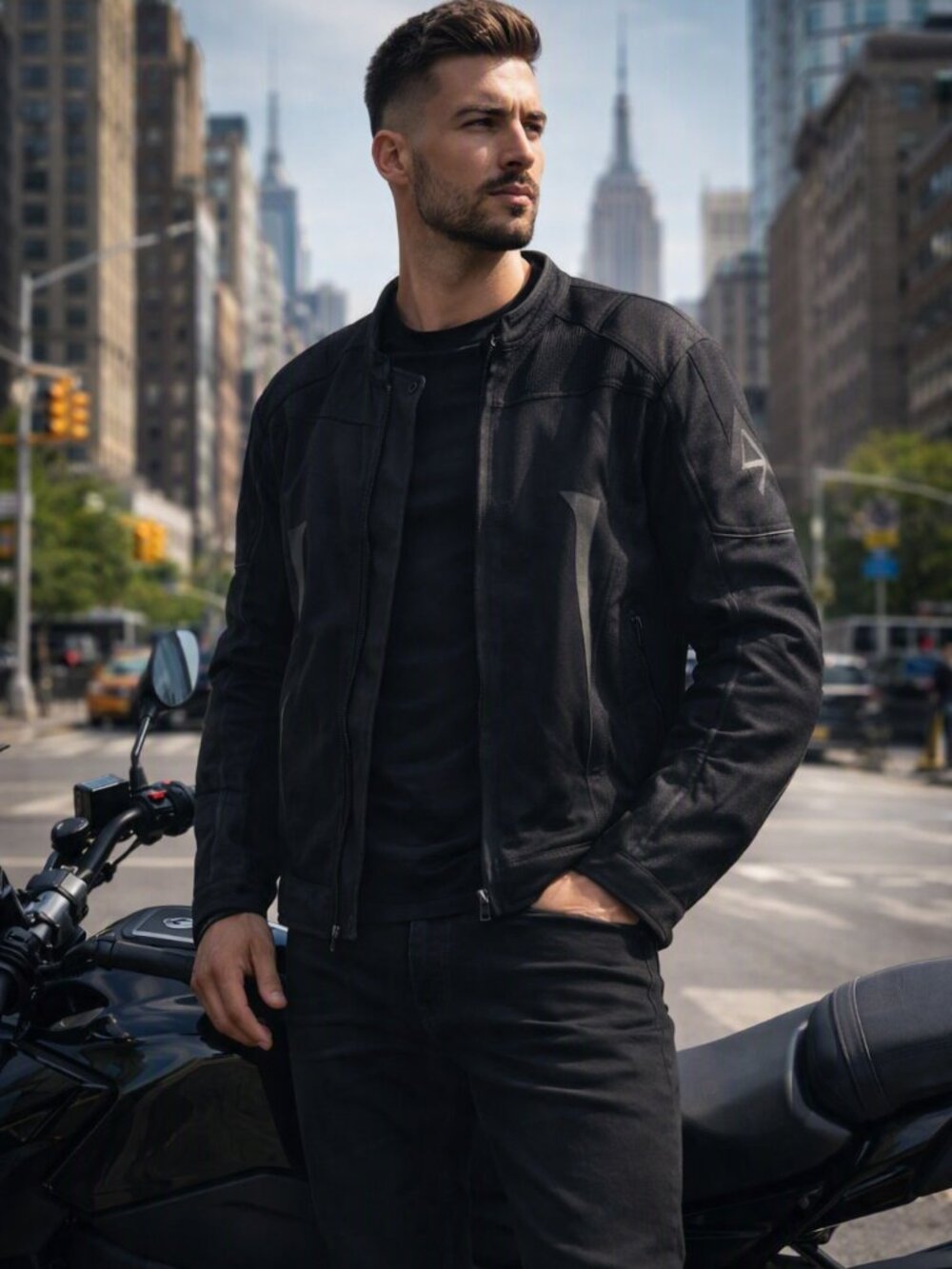 Scorpion‎ EXO Men XXL Black Waterproof Mesh Motorcycle Riding Jacket ExoWear EUC